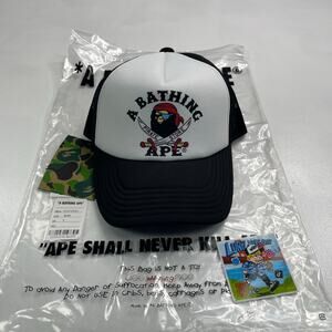 BAPE Pirate Store Logo Trucker Hat
